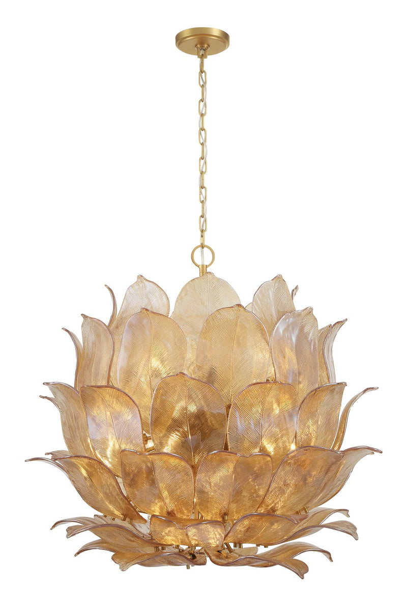 Metropolitan N2219-A-732 24 Light Pendant, Legacy Brass