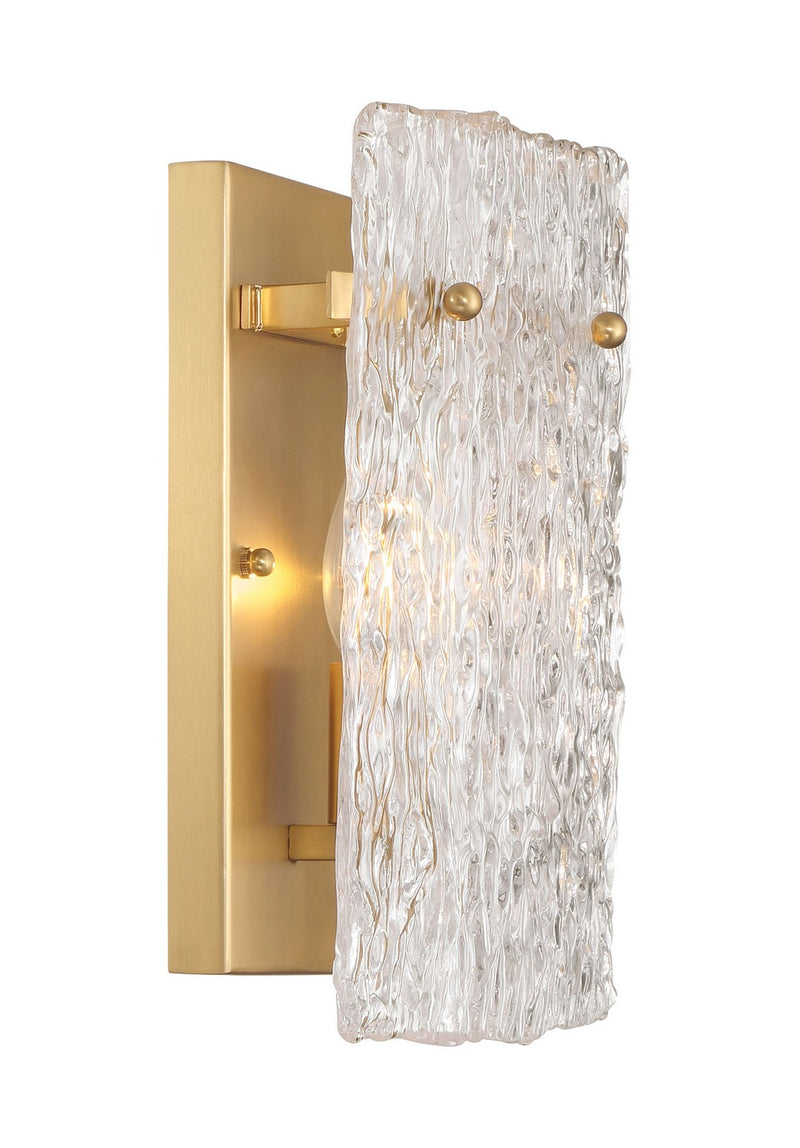 Metropolitan N2281-732 One Light Wall Sconce, Legacy Brass