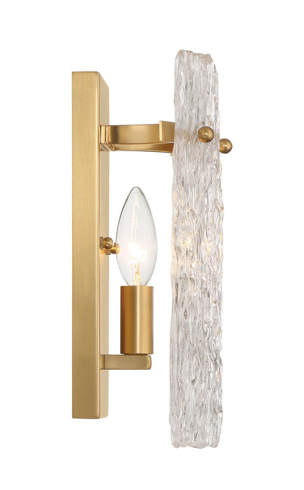 Metropolitan N2281-732 One Light Wall Sconce, Legacy Brass
