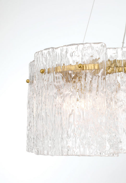Metropolitan N2288-732 Eight Light Pendant, Legacy Brass