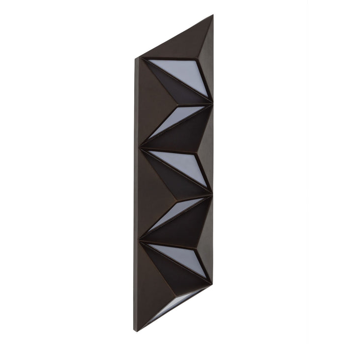 Kalco 409821BZ LED Outdoor Wall Sconce, Bronze