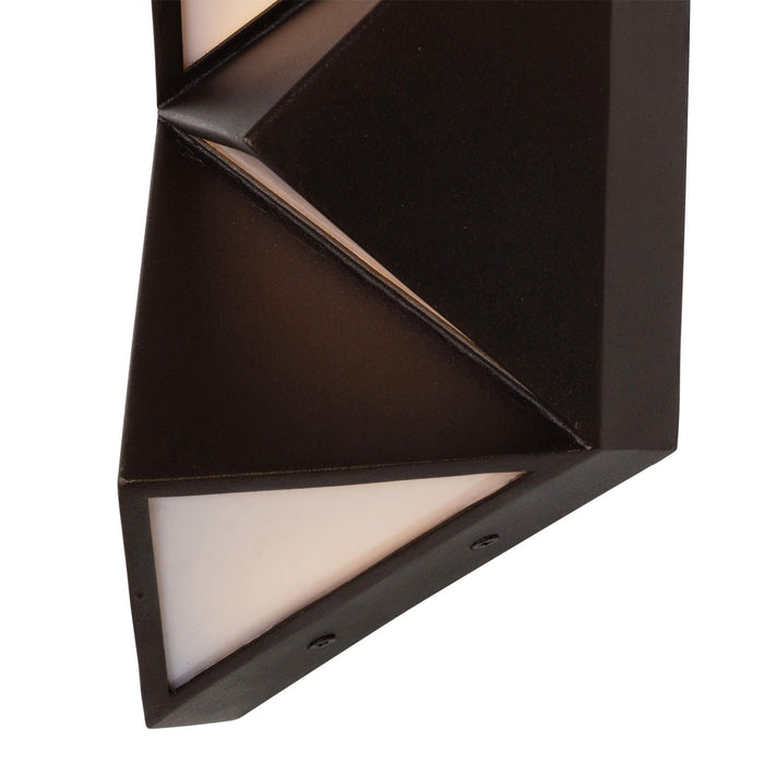 Kalco 409821BZ LED Outdoor Wall Sconce, Bronze