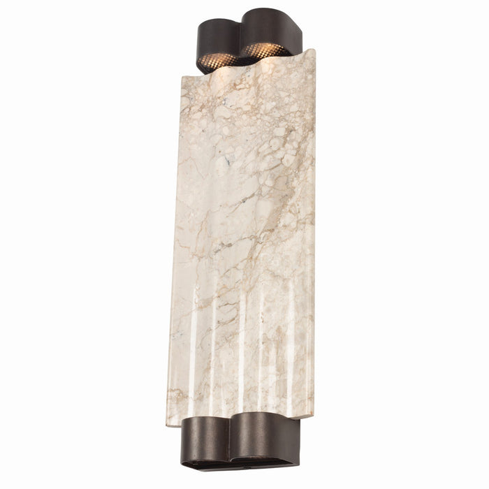 Kalco 409921BZ LED Outdoor Wall Sconce, Bronze