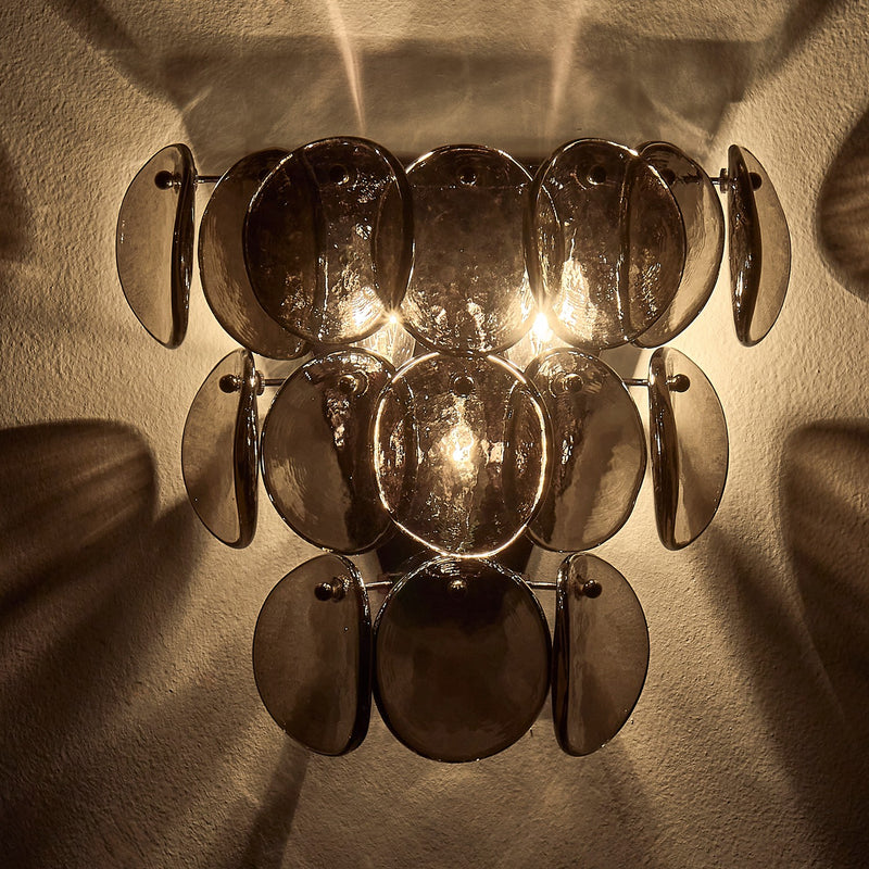 Kalco 524622BN Three Light Wall Sconce, Black Nickel
