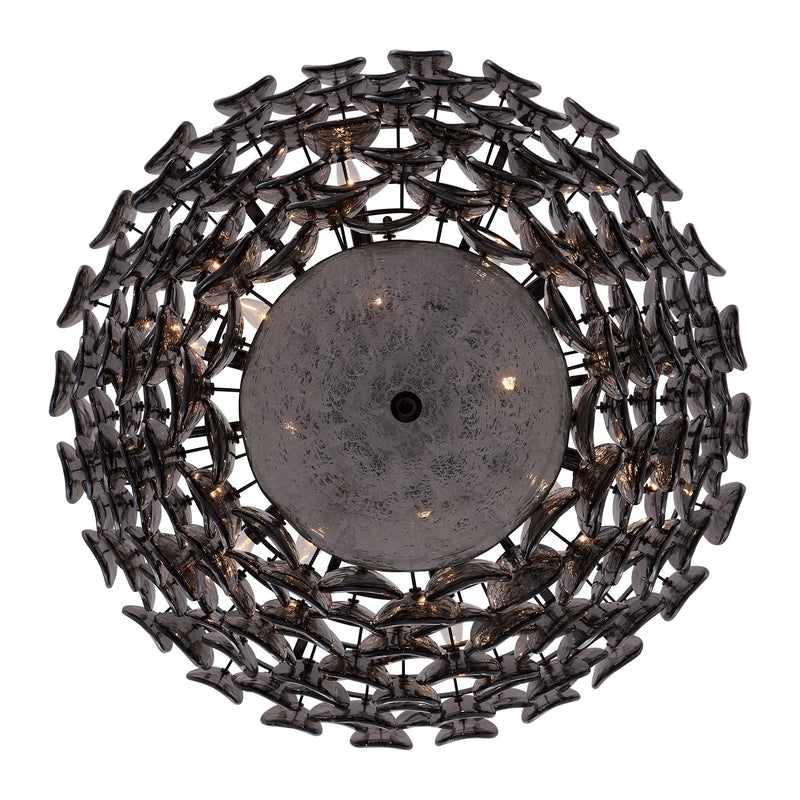 Kalco 524656BN 14 Light Pendant, Black Nickel