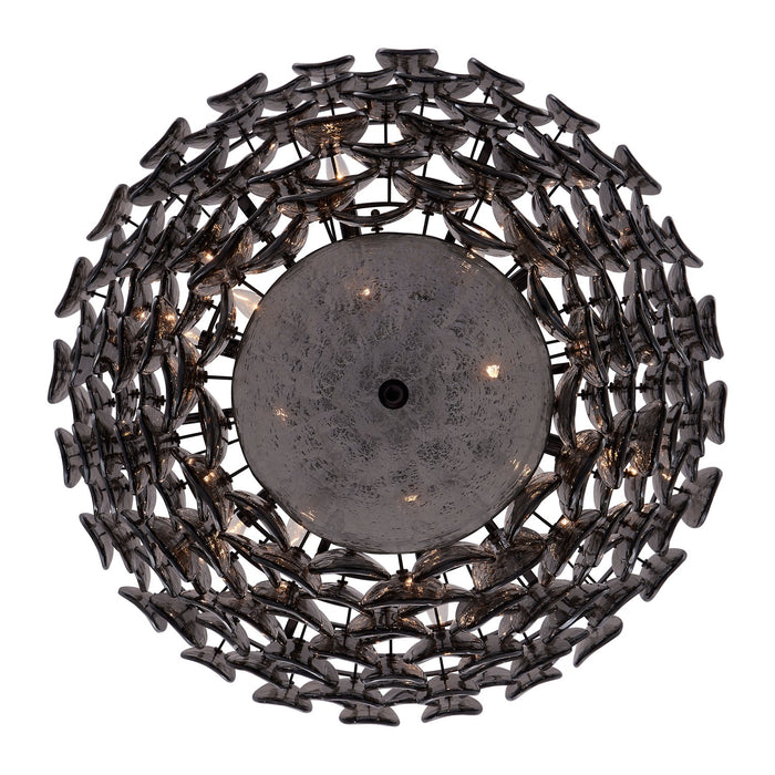 Kalco 524656BN 14 Light Pendant, Black Nickel