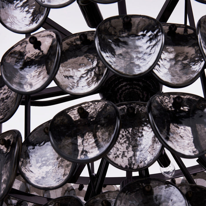 Kalco 524656BN 14 Light Pendant, Black Nickel