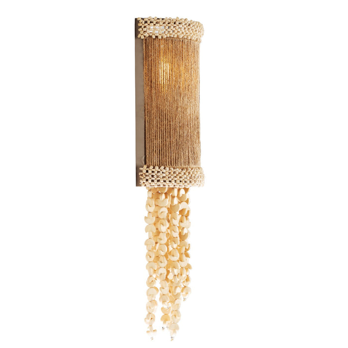 Kalco 524821JT One Light Wall Sconce, Jute