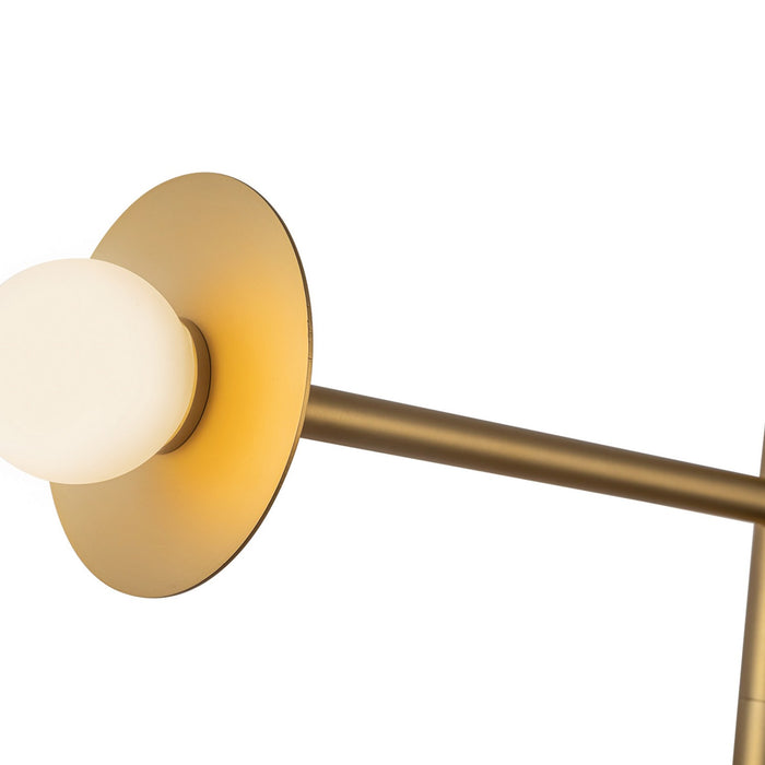 Kuzco Lighting CH15504-BG-UNV LED Chandelier, Brushed Gold