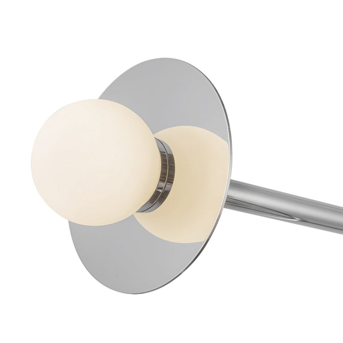 Kuzco Lighting CH15504-CH-UNV LED Chandelier, Chrome