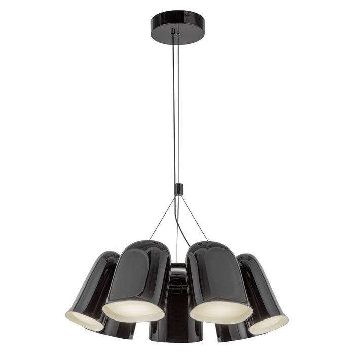 Kuzco Lighting CH21120-GBK-UNV LED Chandelier, Glossy Black