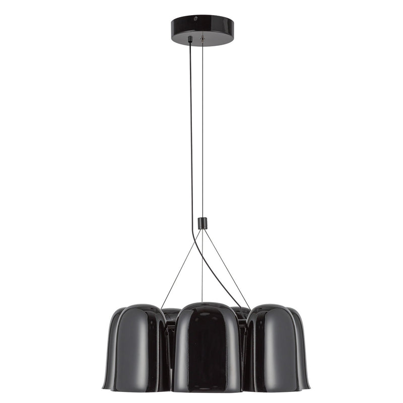 Kuzco Lighting CH21120-GBK-UNV LED Chandelier, Glossy Black