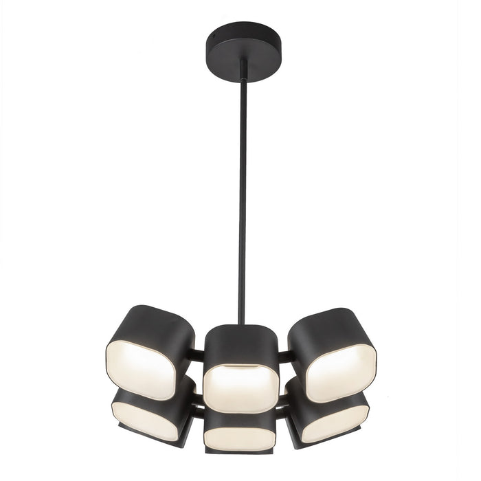 Kuzco Lighting CH73418-BK-UNV LED Chandelier, Black