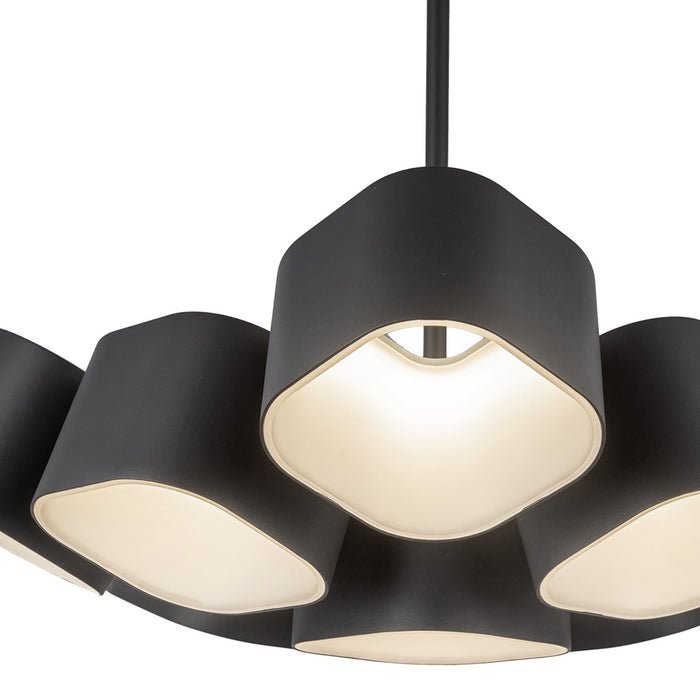 Kuzco Lighting CH73418-BK-UNV LED Chandelier, Black