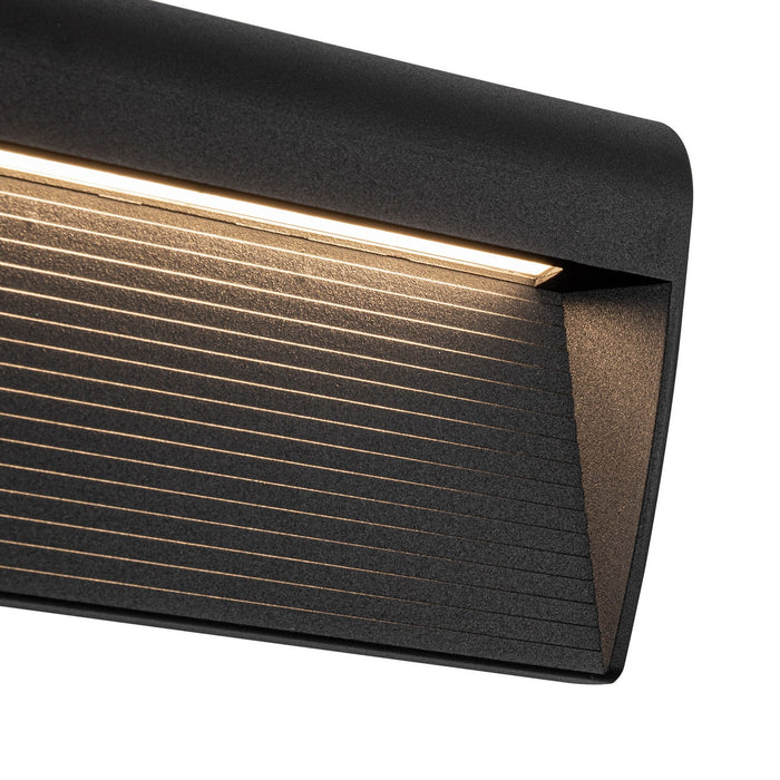 Kuzco Lighting EW27912-BK LED Outdoor Wall Mount, Black