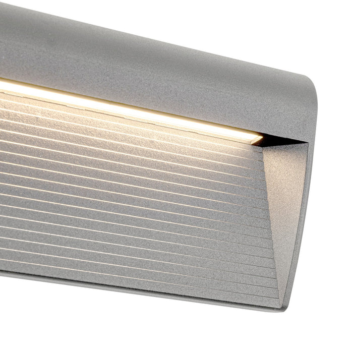 Kuzco Lighting EW27912-GY LED Outdoor Wall Mount, Gray