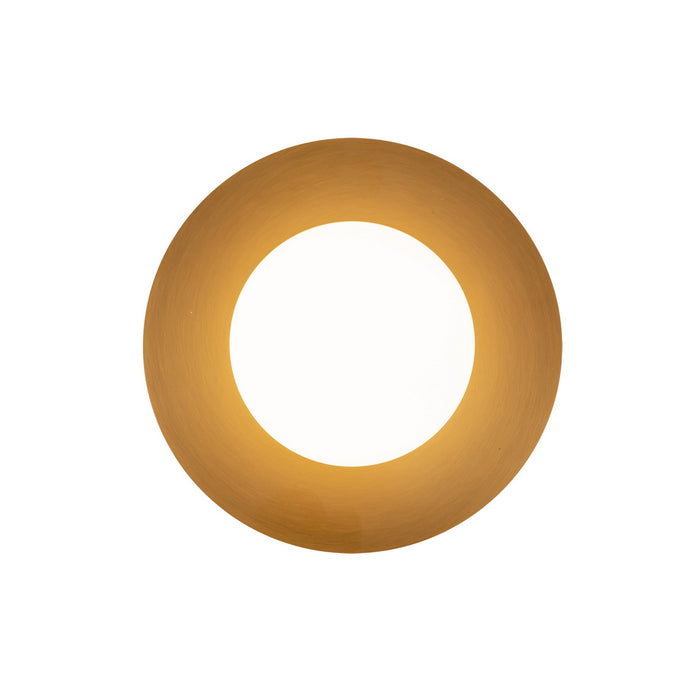 Kuzco Lighting FM15506-BG-UNV LED Flush Mount, Brushed Gold