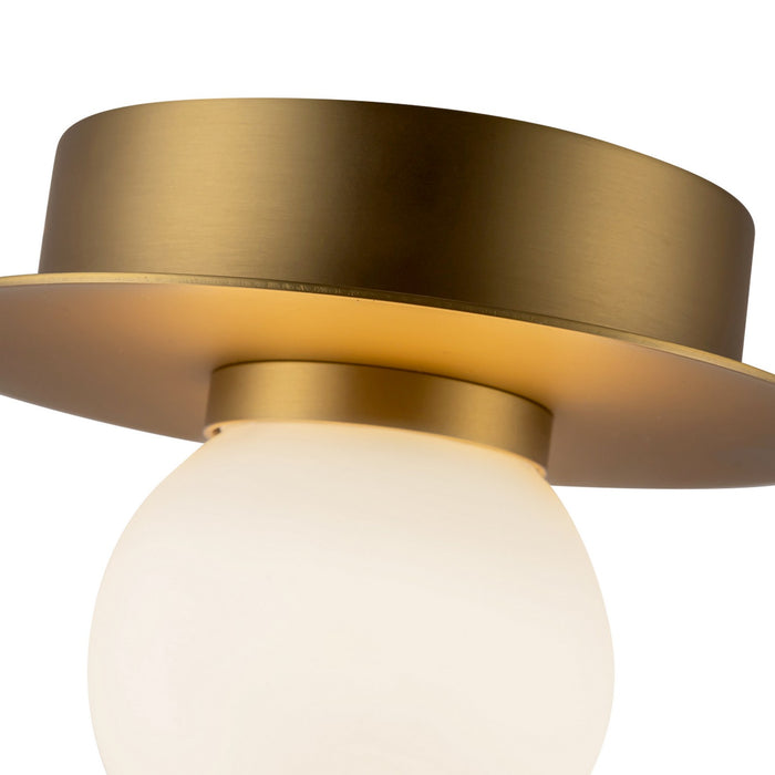 Kuzco Lighting FM15506-BG-UNV LED Flush Mount, Brushed Gold