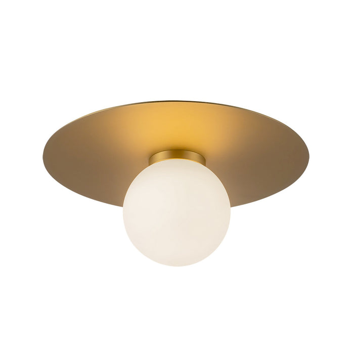 Kuzco Lighting FM15510-BG-UNV LED Flush Mount, Brushed Gold
