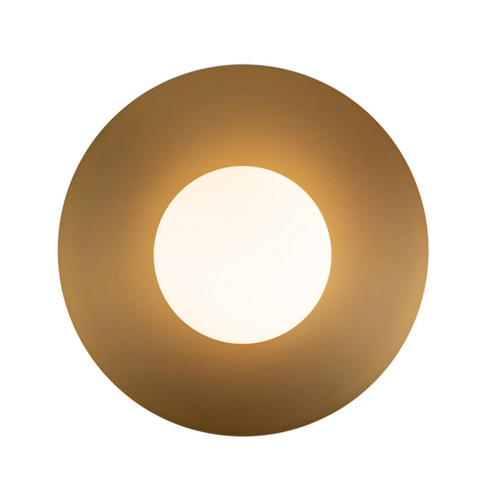 Kuzco Lighting FM15510-BG-UNV LED Flush Mount, Brushed Gold