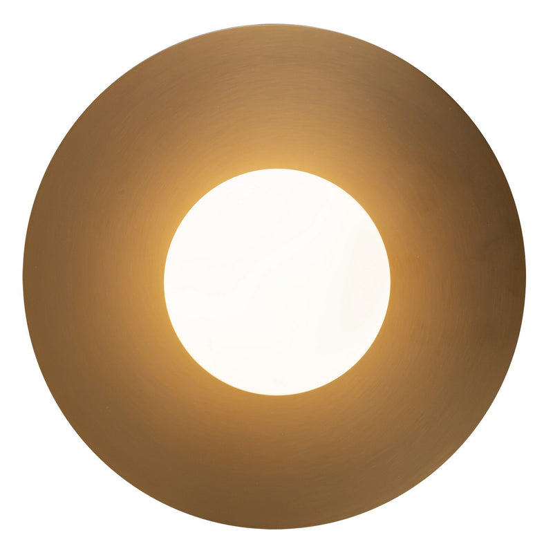 Kuzco Lighting FM15514-BG-UNV LED Flush Mount, Brushed Gold