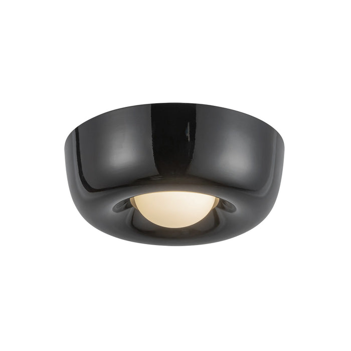 Kuzco Lighting FM68506-GBK LED Flush Mount, Glossy Black