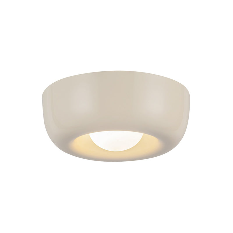 Kuzco Lighting FM68506-PW LED Flush Mount, Pearl White