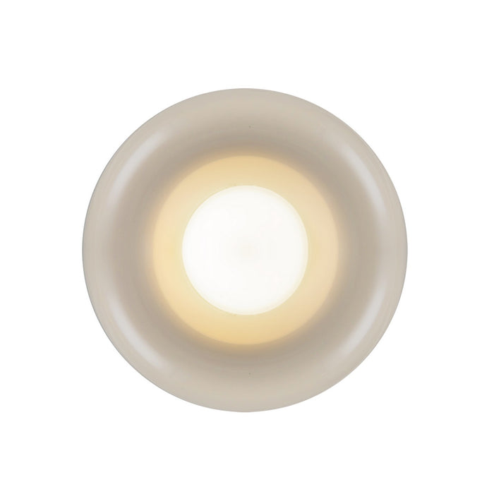 Kuzco Lighting FM68506-PW LED Flush Mount, Pearl White
