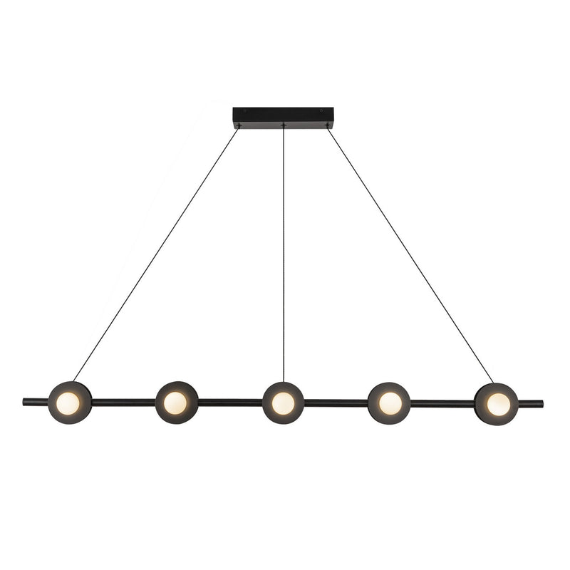 Kuzco Lighting LP15548-BK-UNV LED Linear Pendant, Black