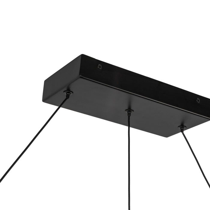 Kuzco Lighting LP15548-BK-UNV LED Linear Pendant, Black