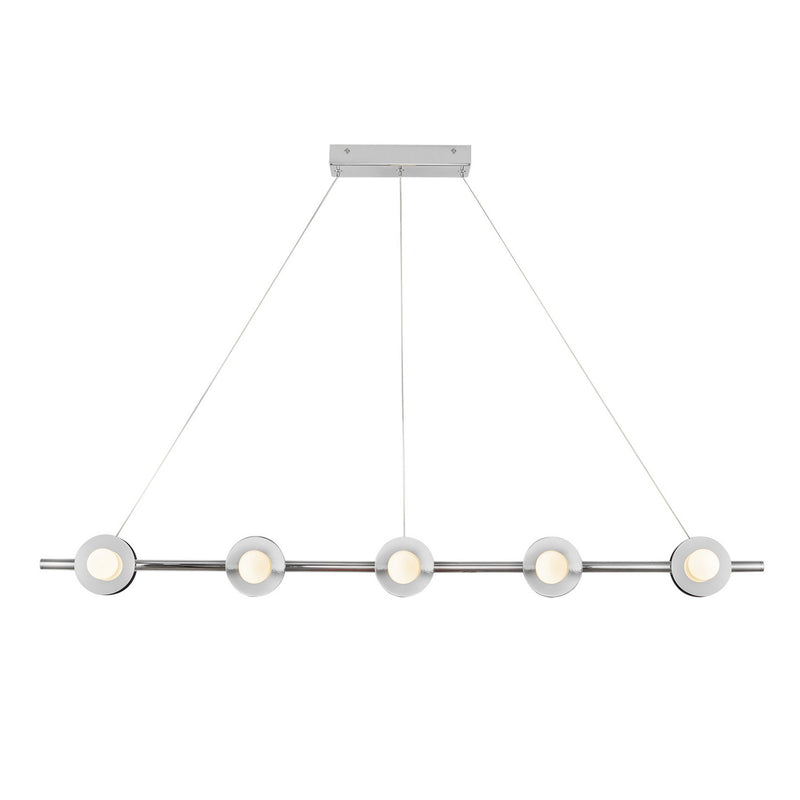 Kuzco Lighting LP15548-CH-UNV LED Linear Pendant, Chrome