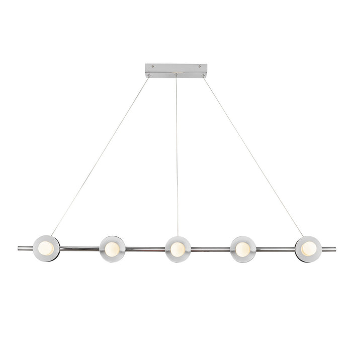 Kuzco Lighting LP15548-CH-UNV LED Linear Pendant, Chrome