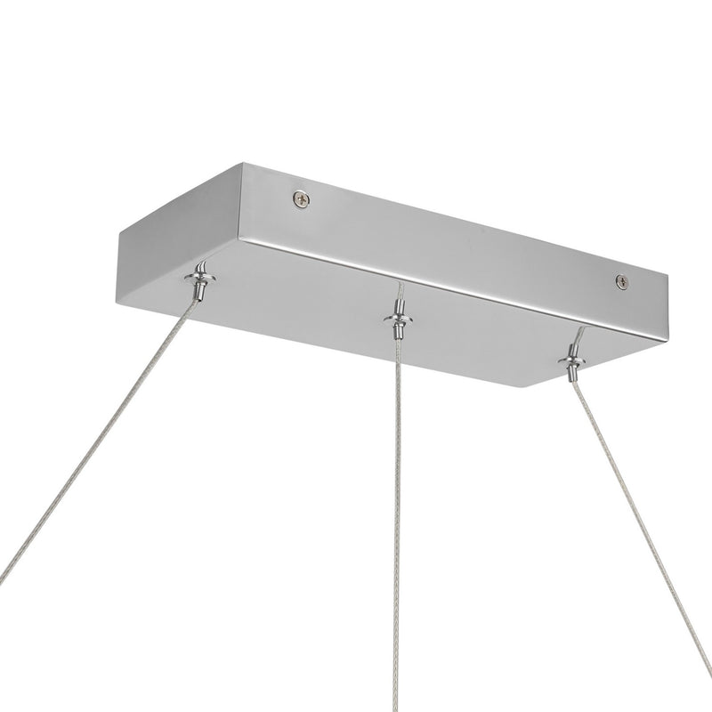 Kuzco Lighting LP15548-CH-UNV LED Linear Pendant, Chrome