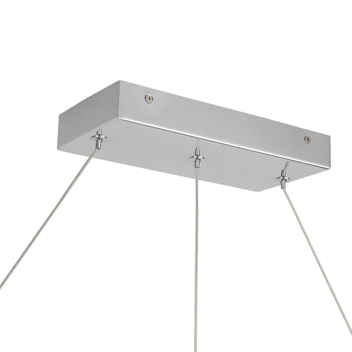 Kuzco Lighting LP15548-CH-UNV LED Linear Pendant, Chrome