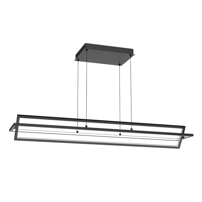 Kuzco Lighting LP16248-BK-UNV-010 LED Linear Pendant, Black