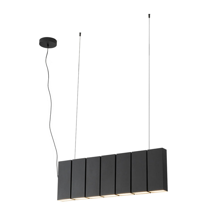 Kuzco Lighting LP17435-BK-UNV LED Linear Pendant, Black