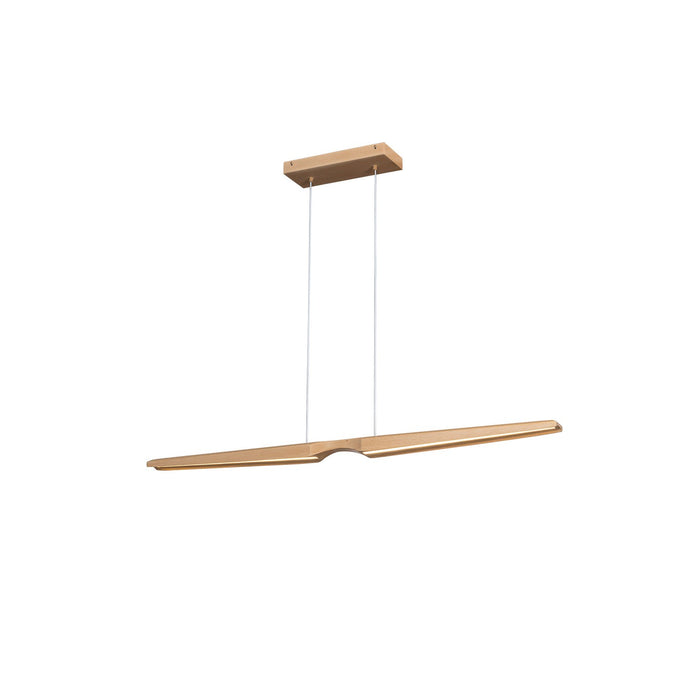 Kuzco Lighting LP21647-BW-UNV LED Linear Pendant, Beech Wood