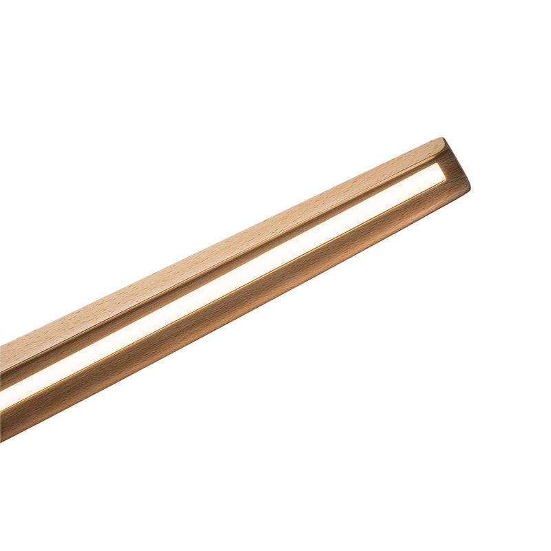 Kuzco Lighting LP21647-BW-UNV LED Linear Pendant, Beech Wood