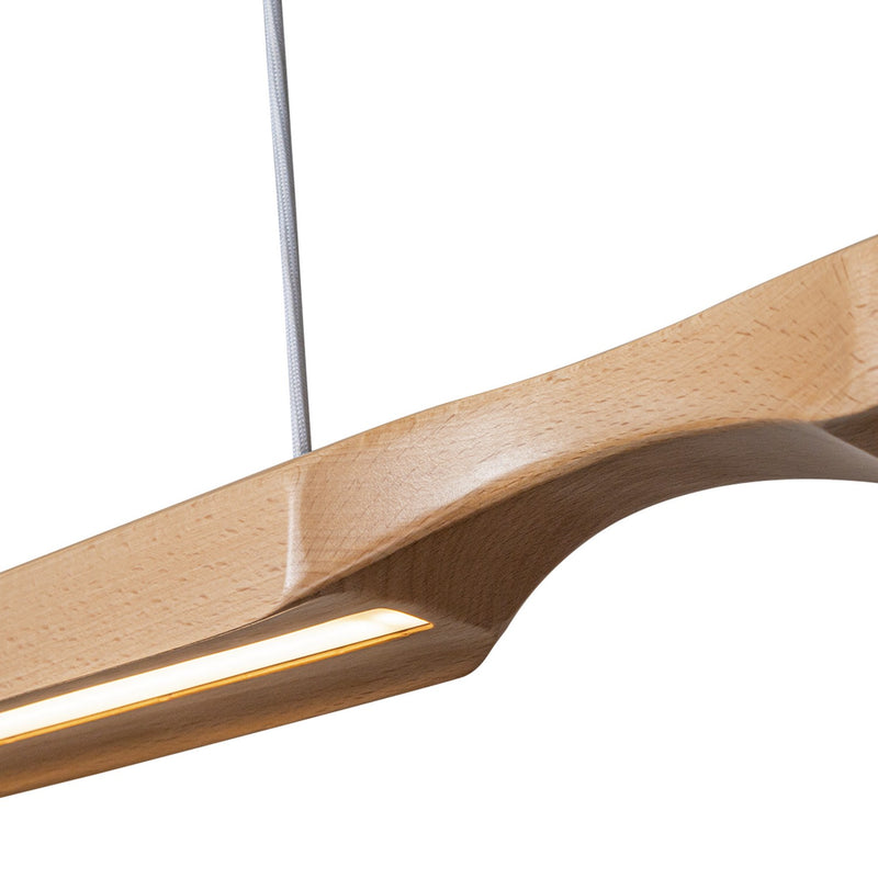 Kuzco Lighting LP21647-BW-UNV LED Linear Pendant, Beech Wood