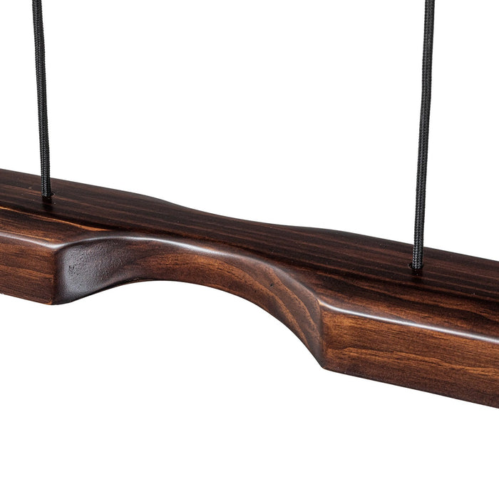 Kuzco Lighting LP21647-WT-UNV LED Linear Pendant, Walnut
