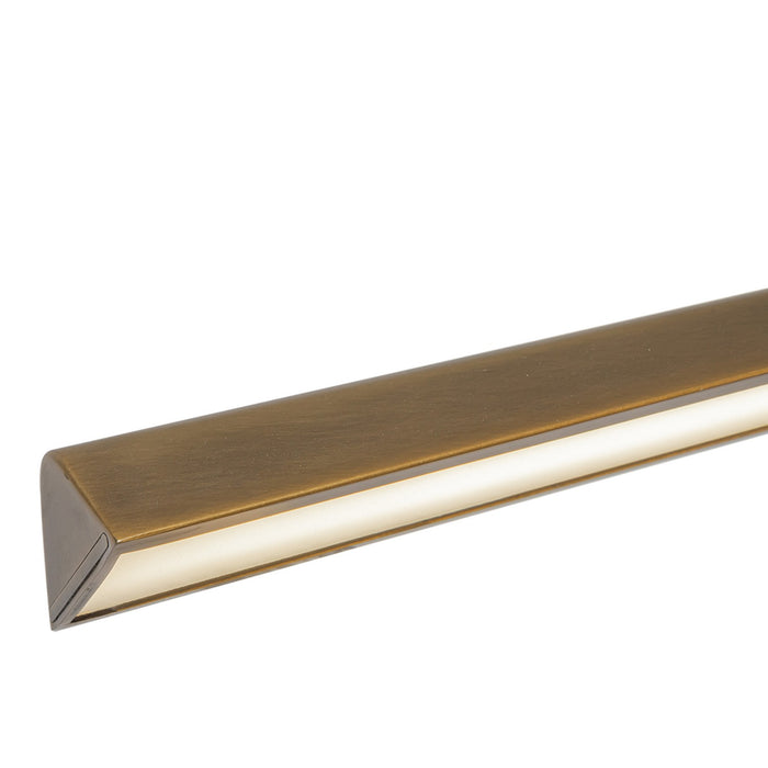 Kuzco Lighting LP68124-VB-UNV LED Linear Pendant, Vintage Brass