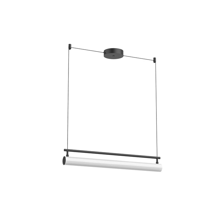 Kuzco Lighting LP70130-BK-UNV LED Linear Pendant, Black