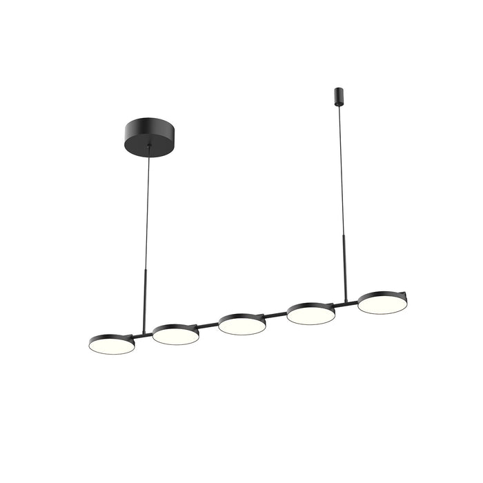Kuzco Lighting LP72237-BK-UNV LED Linear Pendant, Black
