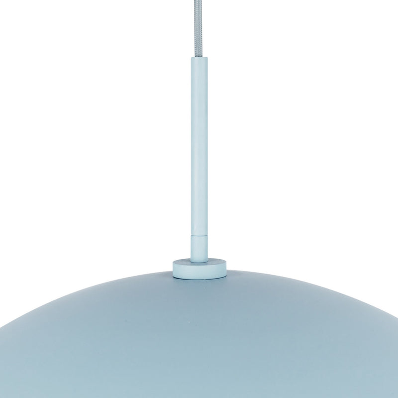 Kuzco Lighting PD55922-CER One Light Pendant, Cerulean