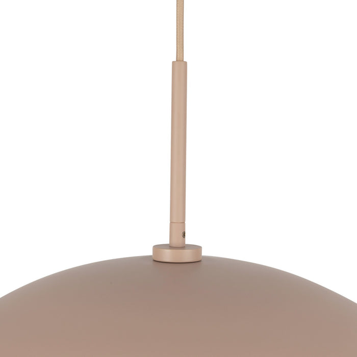 Kuzco Lighting PD55922-PEC One Light Pendant, Peach