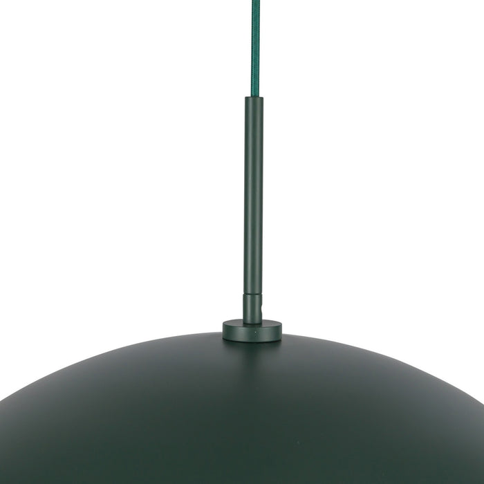 Kuzco Lighting PD55922-PGN One Light Pendant, Pine Green