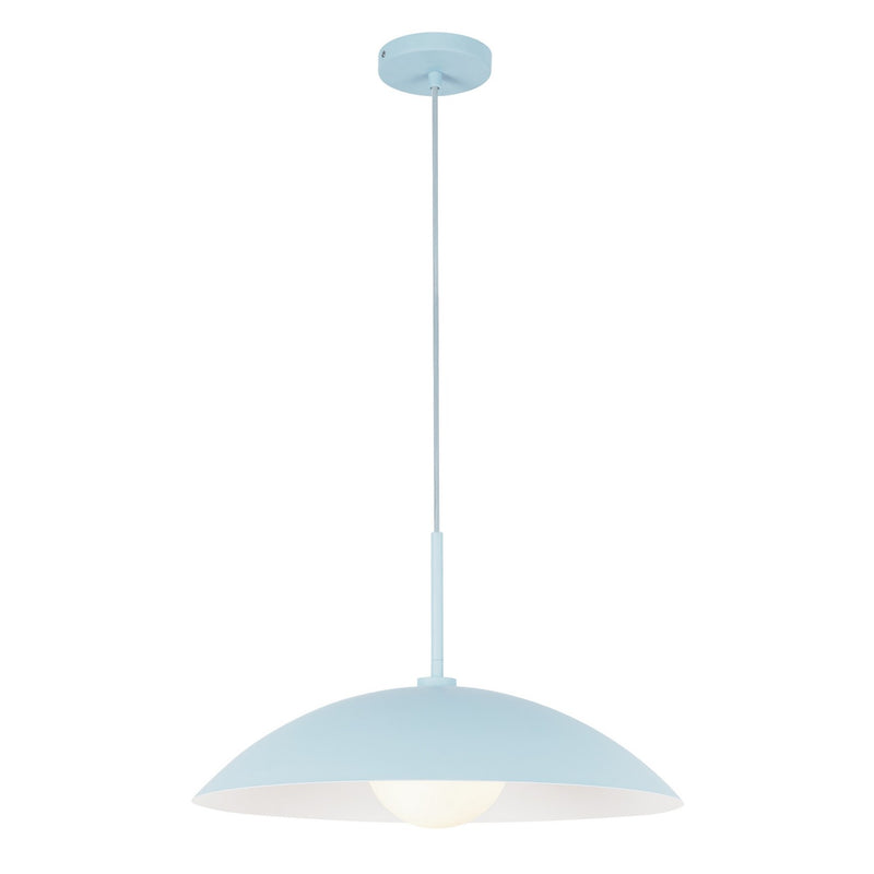 Kuzco Lighting PD56019-CER One Light Pendant, Cerulean