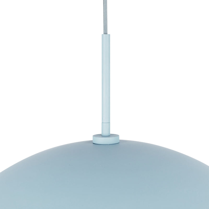 Kuzco Lighting PD56019-CER One Light Pendant, Cerulean