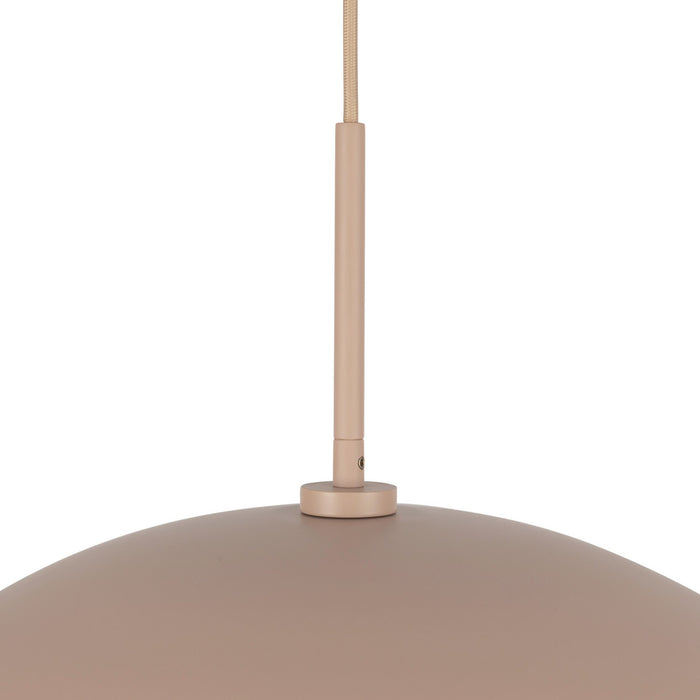 Kuzco Lighting PD56019-PEC One Light Pendant, Peach