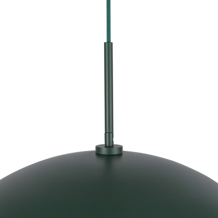 Kuzco Lighting PD56019-PGN One Light Pendant, Pine Green